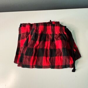 Woman’s Red and Black Buffalo Plaid Pajama Pants